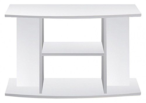 Aquarium Unterschrank Budget für Becken 80 x 35 x 60 mit gewölbter Frontscheibe Weiß von Diversa