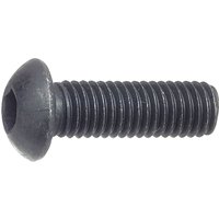 No Brand - iso 7380-1 Flachkopfschraube vg M10x30 Stahl 10.9 blank Innensechskant 200 Stk von NO BRAND