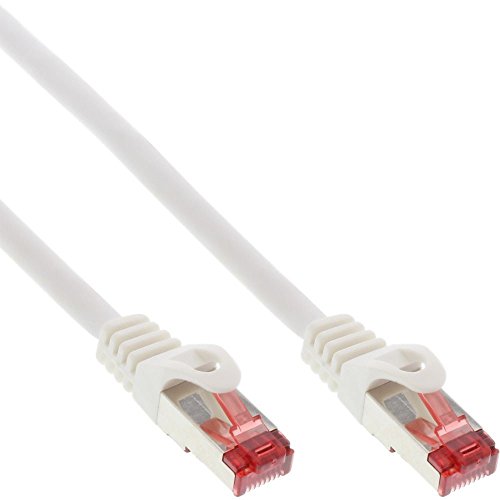 Diverse 76405W Cat6 Patchkabel SFTP (RJ45, 5m) Weiß von InLine