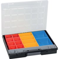 EuroPlus Flex 37-17, schwarz Sortimentskoffer (l x b x h) 370 x 295 x 55 mm Anzahl Fächer: 17 - Allit EuroPlus Flex 37-17, schwarz Sortimentskoffer (l x b x h) 370 x 295 x 55 mm Anzahl Fächer: 17 - Allit von Allit