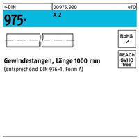 Gewindestangen din 975 niro V2A M3x1000 mm von B2