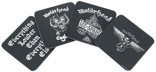 MOTÖRHEAD, Untersetzer 4-er Set - 4er Set MOTÖRHEAD, Untersetzer 4-er Set - 4er Set von Diverse