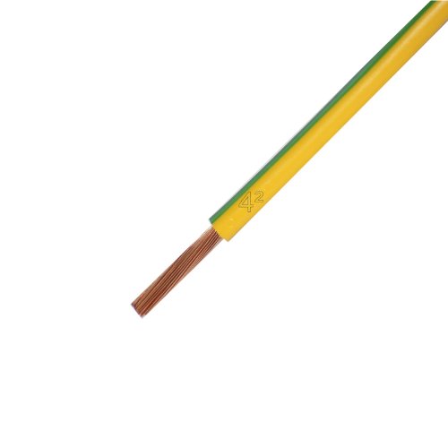 Verdrahtungsleitung H07V-K 4 mm² grün/gelb PVC-Einzelader feindrähtig, Cu-blank *Meterware* Preis pro Meter Verdrahtungsleitung H07V-K 4 mm² grün/gelb PVC-Einzelader feindrähtig, Cu-blank *Meterware* Preis pro Meter von LAPP KABEL