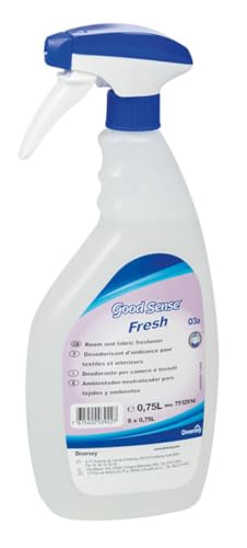 Diversey 7512911 Good Sense Fresh Raum- und Textilerfrischer, angenehmer Textilspray, frischer Duft, 0,75 L von Diversey