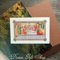 Gebet Für Den Sterbenden Icon-Druck | Ikone Der Letzten Rechte von Divinegiftshop