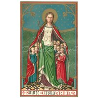 St Ursula Symbol Druck | Schutzpatronin Der Jungen Frauen, Studenten, Des Ordens Ursulinen von Divinegiftshop