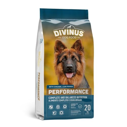 Divinus Performance – Exzellentes Hundefutter,Trockenfutter für Schäferhunde, 20kg von Divinus