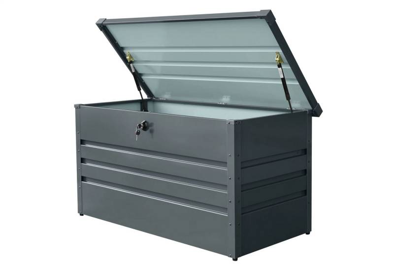 Divit Aufbewahrungsbox Outdoor Metall Aufbewahrungsbox AB5 Gartentruhe verschließbar 350 Lite von Divit