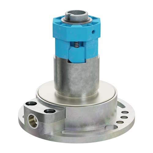 DIWARO® K032 Rolladengetriebe | Untersetzung 4:1 links | Antrieb 6mm Innenvierkant | Kurbelgetriebe, Kegelradgetriebe für SW 40 Rolladen achtkant Stahlwelle im Rolladenkasten von DIWARO.