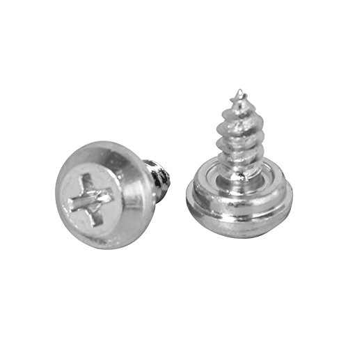 DIWARO® Nippelschraube 6mm x 10mm für Kunststoff Rolladen-Führungsschiene. Passend für Profil Deceuninck | Rolllade, Rollo, Jalousie (10 Stück) von DIWARO.