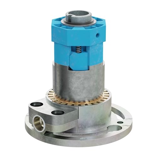 DIWARO® K018 Rolladengetriebe | Untersetzung 3:1 links | 6mm Innenvierkant (durchsteckbar) | Kurbelgetriebe, Kegelradgetriebe für SW 40 Rolladen Stahlwelle im Rolladenkasten von DIWARO.