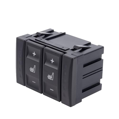 Dixhills Elektrischer Sitzheizungsschalter Mondeo MK4 Sitzheizungsknopf Kontrollschalter Ersatz für Galaxy MK3 S-Max Mk1 2006-2014 Teilenummer BS7T19K314AB 6M2T19K314AC 6M2T-19K314-AC Dixhills Elektrischer Sitzheizungsschalter Mondeo MK4 Sitzheizungsknopf Kontrollschalter Ersatz für Galaxy MK3 S-Max Mk1 2006-2014 Teilenummer BS7T19K314AB 6M2T19K314AC 6M2T-19K314-AC von Dixhills