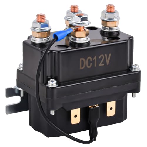 Solenoid Relay 12V 250A Windenrelais Magnetventil Ersatz für 8000-15000lb ATV UT Winch Control von Dixhills