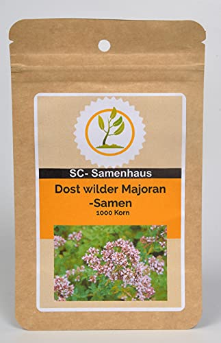 Dost Wilder Majoran Origanum vulgare 1000 Samen SC-Samenhaus von Dixis Samen