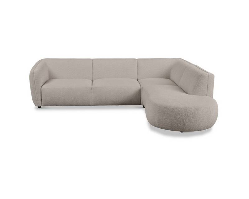 Dixx Divani Ecksofa Eleven, abgerundetes Design, L-Form, wählbare Ottomane, Textilbezug Bouclé Dixx Divani Ecksofa Eleven, abgerundetes Design, L-Form, wählbare Ottomane, Textilbezug Bouclé von Dixx Divani