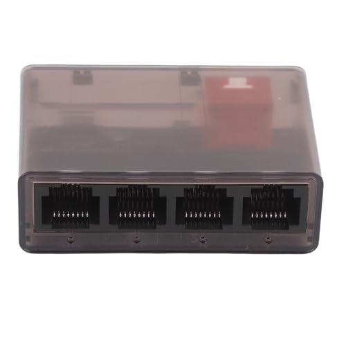Diyeeni 1 Bis 4 1000 MB/S Netzwerk des Kabelverteilers, Stecker -In -und Wiedergabe des Long Service Life 1 auf 4 Out Gigabit Ethernet District für Cat8 7 6 5e 5 von Diyeeni