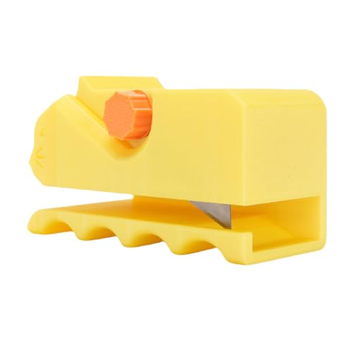Diyeeni Cat Card Cardboard Cutter, 3D -Druck Hochkatze Performance Corridor Karton DIY DIY Messer (Yellow) von Diyeeni