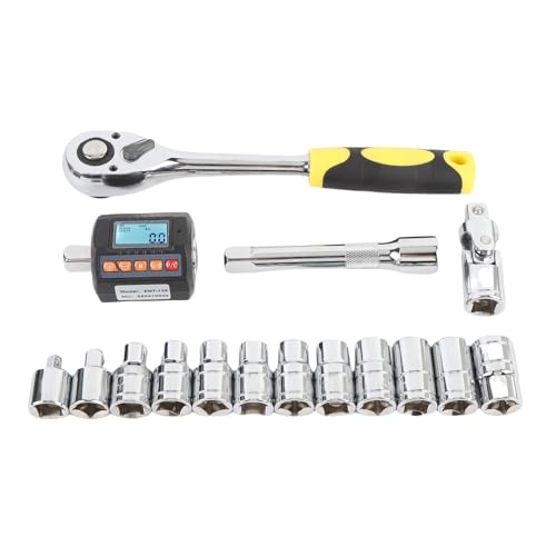 Diyeeni Digitaler Torsionsmesser, 1/2 Zoll Stecker 999 Legt Speicherdaten 4 Einheiten Schalten 4-135N · M-Schraubenschlüssel-Sockel 2 Minuten Auto-Herunterfahren für Motorrad Ein Diyeeni Digitaler Torsionsmesser, 1/2 Zoll Stecker 999 Legt Speicherdaten 4 Einheiten Schalten 4-135N · M-Schraubenschlüssel-Sockel 2 Minuten Auto-Herunterfahren für Motorrad Ein von Diyeeni