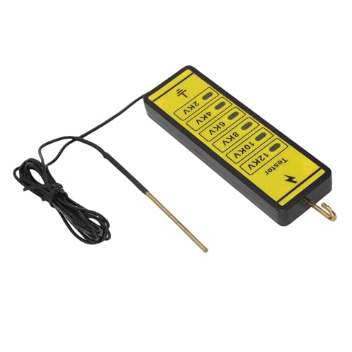 Diyeeni Elektrometerspannungstestmesser, 6 Indikatorlichter Anwendbarer Elektrischer Zaunspannungstester für die Farm Diyeeni Elektrometerspannungstestmesser, 6 Indikatorlichter Anwendbarer Elektrischer Zaunspannungstester für die Farm von Diyeeni