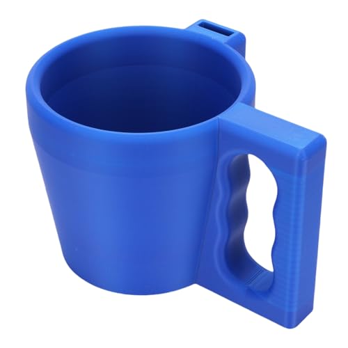 Diyeeni Glasspin -INSULSE HELEVE -Schutz, Leicht zu Reinigen den Glasspinhalter Exquisites Handwerk Bauchmuskeln für Gefrorenes Dessert (BLUE) von Diyeeni