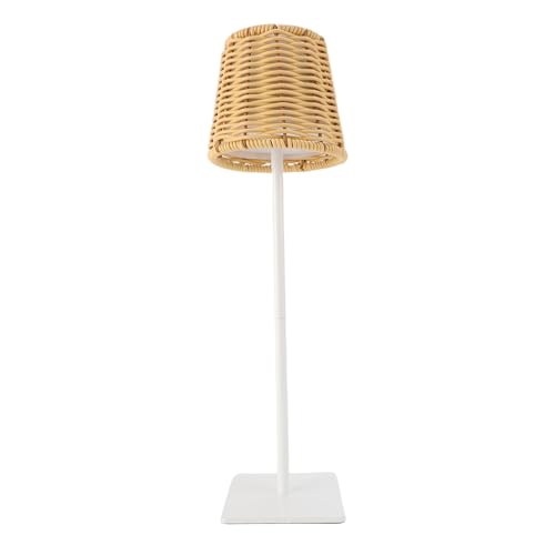 Diyeeni LED -Tischlampe, LED -Nachtlicht 3 Farbtemperatur 120 LM PC Rattan Schlafzimmer Gewebe (WHITE) von Diyeeni