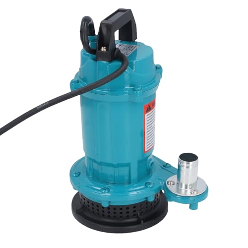 Diyeeni Pumpe Eintauchende, Elektrische Wasserpumpe Tragbar 10 M Zum Gartenpool (EU -Stecker 220 V) von Diyeeni