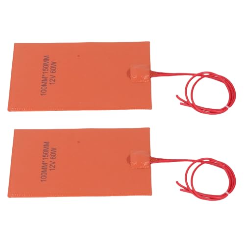 Diyeeni Silikonheizkissen, NICR -Legierungsdraht 2PCS Elektrische Decke Flexible Matte für den Lagertank Diyeeni Silikonheizkissen, NICR -Legierungsdraht 2PCS Elektrische Decke Flexible Matte für den Lagertank von Diyeeni