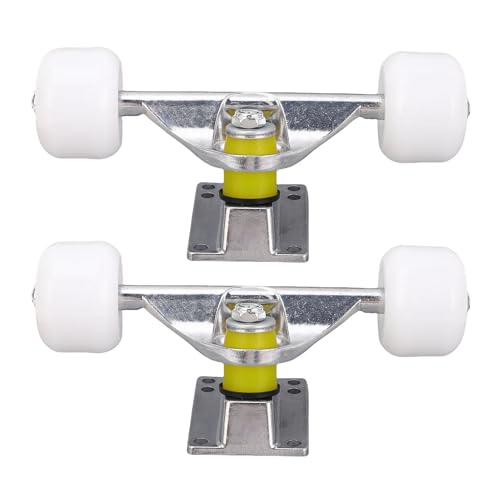 Diyeeni Skateboardauto und, Stoßdämpfung 5 Zoll Skateboardauto Zum Austausch (Silver) von Diyeeni