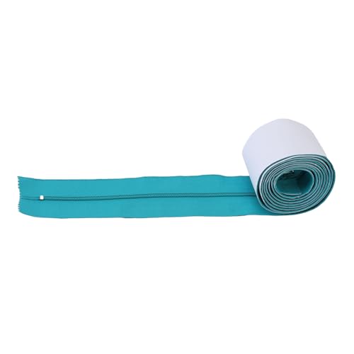 Diyeeni Staubbarriere Reißverschluss, 2 Stcs Heavy Dut Self Adhesive Nylon Staubschutz Reißverschluss für Gewächshaus für Plastikfolien (GREEN) von Diyeeni