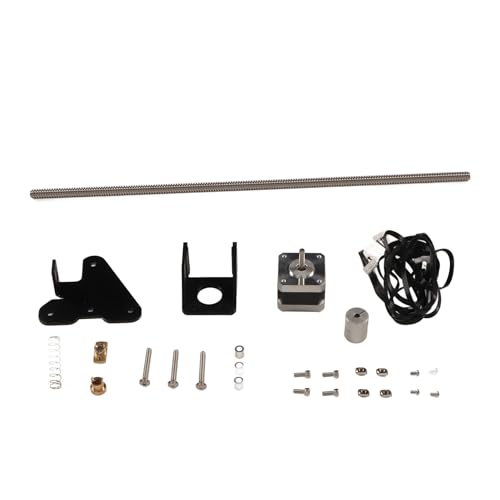 Diyeeni Verbessertes Dual-Z-Achsen-Kit, 350 Mm Schraubenstangen-Schrittmotor für Kobra Go-Ersatz, Hohe Stabilität, Bettnivellierung, für Kobra Go 3D-Drucker Diyeeni Verbessertes Dual-Z-Achsen-Kit, 350 Mm Schraubenstangen-Schrittmotor für Kobra Go-Ersatz, Hohe Stabilität, Bettnivellierung, für Kobra Go 3D-Drucker von Diyeeni