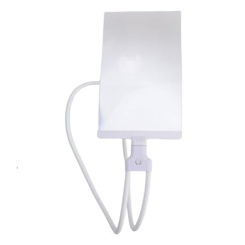 Diyeeni Vollständiger Buchvergrößerung Glas, Optisches Objektiv Verbessert die Sichtbarkeit des Nackenabschlusses Zum Nähen (WHITE) von Diyeeni