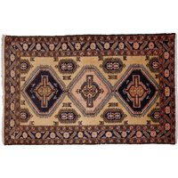 Vintage Teppich Heriz | 209 X 131 cm Boho Boho-stil Aseri Mit Traditionellem Design Aus Aserbaidschan in Gedeckten Farben von DjoharianCollection