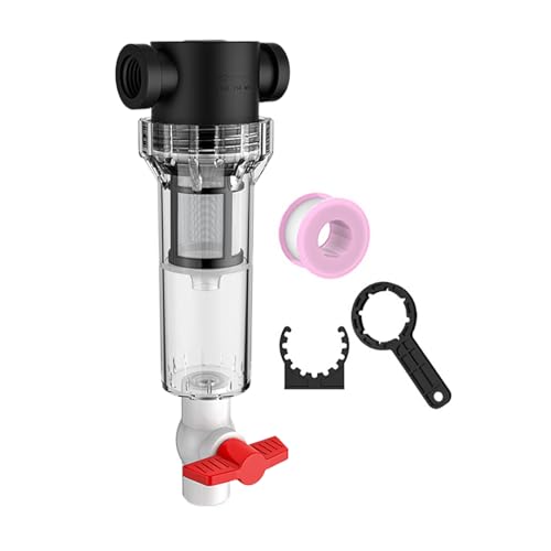 Djowyh Aquarium Wasserfilter | Integrierter Präzisionsfilter Mit Eingebauter Filtration | Klare Effiziente Abscheidung Für Kleine Teiche Süß- & Salzwasser von Djowyh