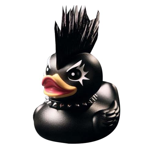 Djowyh Gotische Skulptur Entenfiguren | Harz Satan Ente Duckieville Ente, Sammelfiguren Aus Kunstharz, Satan Ente, Duckieville-Ente, Enten Figur Heimdekoration von Djowyh