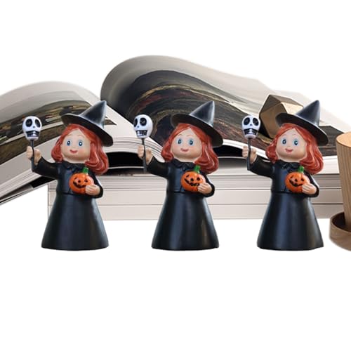 Djowyh Halloween Hexen Dekoration | Zierhexen Figuren Deko Für Raum - 3-teilige Statue Deko Für Innenbereich Wohnzimmer Tisch Schlafzimmer Bücherregal Garten Feiertag Djowyh Halloween Hexen Dekoration | Zierhexen Figuren Deko Für Raum - 3-teilige Statue Deko Für Innenbereich Wohnzimmer Tisch Schlafzimmer Bücherregal Garten Feiertag von Djowyh