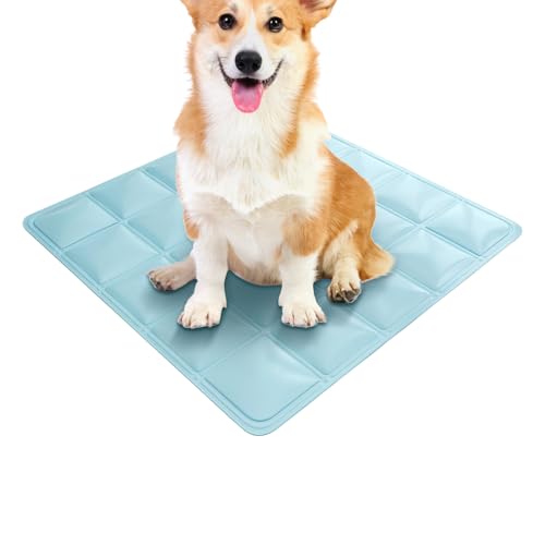 Djowyh Kühlmatte für Katzen | Kühlbett Hundematte Decke | Multifunktionale Haustier Schlafmatratze für Hundehütte Zubehör bei heißem Wetter für Wohnzimmer Park Auto Wiese Djowyh Kühlmatte für Katzen | Kühlbett Hundematte Decke | Multifunktionale Haustier Schlafmatratze für Hundehütte Zubehör bei heißem Wetter für Wohnzimmer Park Auto Wiese von Djowyh