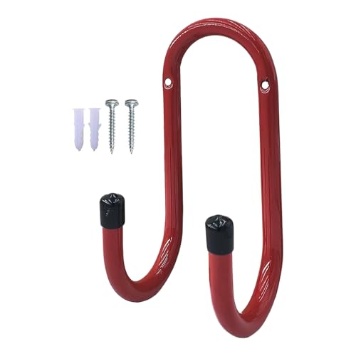 Djowyh Robuste Garage Haken - Gartenschlauchhalter - U-förmige Wandmontage Haken Für Heimwerkerwerkstatt Lager Gartenhaus Werkzeugraum Keller Werkzeugsammlung von Djowyh