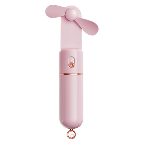 Djowyh Tragbarer Ventilator | Ventilator - Tragbarer Elektrischer Kühllüfter Mit Powerbank Funktion Für Damen Herren Unterwegs Wandern Camping Reise von Djowyh