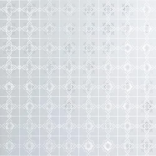 dktie Blickdichte Fensterfolie, Sichtschutzfolie, Dekorative Fensterfolie, Gemusterte Statisch Haftend, Kein Kleber, Geeignet für Büros und Wohnräume 44,5x200cm dktie Blickdichte Fensterfolie, Sichtschutzfolie, Dekorative Fensterfolie, Gemusterte Statisch Haftend, Kein Kleber, Geeignet für Büros und Wohnräume 44,5x200cm von Dktie