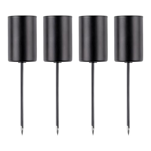 Dmnnlp 4 Stück Schwarz Kerzenhalter, Kerzenständer Stabkerzen aus Metall, Stabkerzenhalter Zum Stecken für Weihnachten Wohn Esszimmer und Schlafzimmer Dekoration Dmnnlp 4 Stück Schwarz Kerzenhalter, Kerzenständer Stabkerzen aus Metall, Stabkerzenhalter Zum Stecken für Weihnachten Wohn Esszimmer und Schlafzimmer Dekoration von Dmnnlp