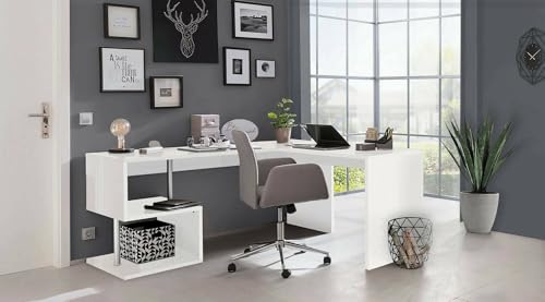 Dmora - Schreibtisch Antonino, linearer PC-Schreibtisch, Mehrzweck-Bürotisch, platzsparender Schreibtisch, 100 % Made in Italy, 160 x 60 x 78 cm, glänzendes Weiß Dmora - Schreibtisch Antonino, linearer PC-Schreibtisch, Mehrzweck-Bürotisch, platzsparender Schreibtisch, 100 % Made in Italy, 160 x 60 x 78 cm, glänzendes Weiß von Dmora