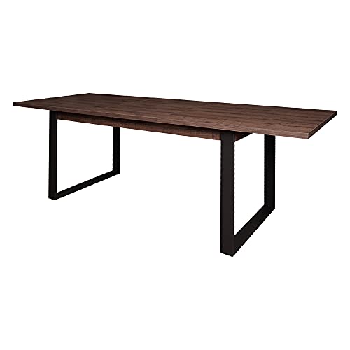 Dmora Moderner ausziehbarer Esstisch, Industrielle Wohnzimmerkonsole, Made in Italy, 180 / 240x91xh76 cm, Eichenfarbe Dmora Moderner ausziehbarer Esstisch, Industrielle Wohnzimmerkonsole, Made in Italy, 180 / 240x91xh76 cm, Eichenfarbe von Dmora