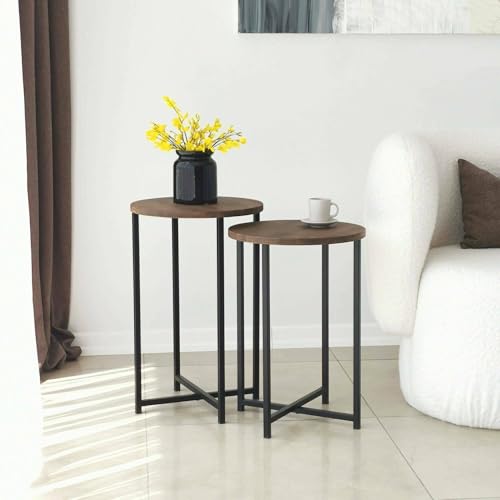 Dmora - Wohnzimmertisch Furud, Niedriger Wohnzimmertisch, Kaffeeregal, Couchtisch für Sofa, 70x35h55 cm, Nussbaum Dmora - Wohnzimmertisch Furud, Niedriger Wohnzimmertisch, Kaffeeregal, Couchtisch für Sofa, 70x35h55 cm, Nussbaum von Dmora