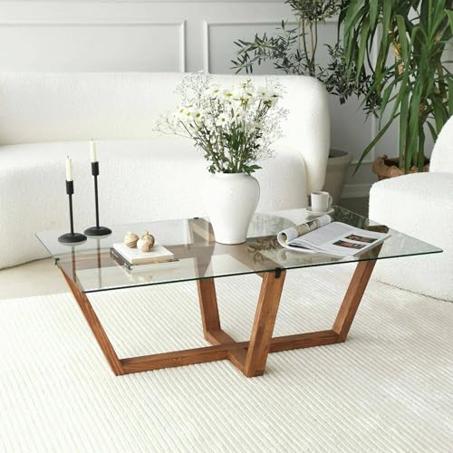 Dmora - Wohnzimmertisch Vela, Niedriger Wohnzimmertisch, Kaffeeregal, Couchtisch für Sofa, 105x65h35 cm, Nussbaum Dmora - Wohnzimmertisch Vela, Niedriger Wohnzimmertisch, Kaffeeregal, Couchtisch für Sofa, 105x65h35 cm, Nussbaum von Dmora