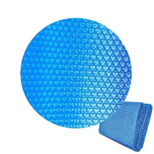 Dmuzsoih 300cm Runde Poolabdeckung, Swimming Pool Abdeckplane, Sommer Abdeckplane Pool, Runde Schwimmbadabdeckung, Plane Schutzplane Winddicht Regenfest Staubdicht, Robuste Abdeckplane Pool Rund von Dmuzsoih