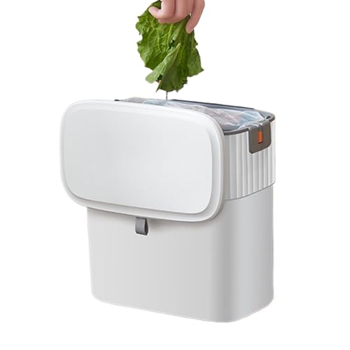 Dmuzsoih Badezimmer Mülleimer | Abfallkorb Und Behälter Aufhängbar Mit Deckel,Wandmontierter Mülleimer | Für Zuhause Schlafzimmer Arbeitsplatte Schrank Auto Bad Dmuzsoih Badezimmer Mülleimer | Abfallkorb Und Behälter Aufhängbar Mit Deckel,Wandmontierter Mülleimer | Für Zuhause Schlafzimmer Arbeitsplatte Schrank Auto Bad von Dmuzsoih