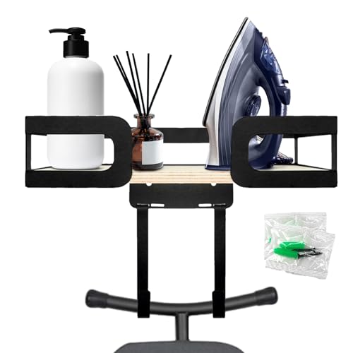 Dmuzsoih Bügelbrett-Aufhänger | Platzsparende Organizer-Ständer - Waschraum Bügeleisen Aufbewahrungsgestell - Für Wohnhaushalt Wohnung Badezimmer Kleidung Deko Zubehör von Dmuzsoih