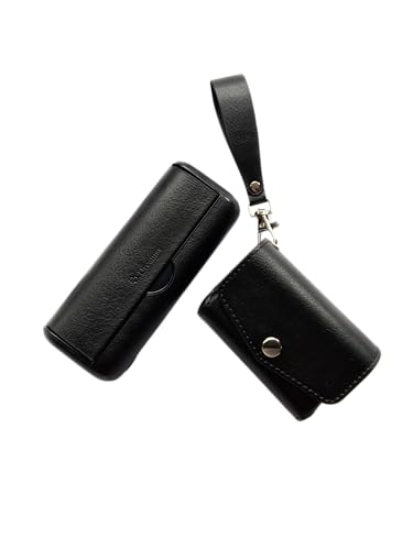 IQOS Iluma Prime 3-in-1 Case Cover Set "Black Leather" - Do.Dreamss Stylish Protection for Your Device, Included IQOS Iluma Prime Device Case in Black Leather with Flip Cover & Matching Terrea Pack IQOS Iluma Prime 3-in-1 Case Cover Set "Black Leather" - Do.Dreamss Stylish Protection for Your Device, Included IQOS Iluma Prime Device Case in Black Leather with Flip Cover & Matching Terrea Pack von Do.Dreamss