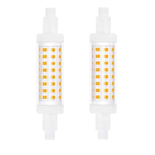 DoRight R7s 78mm LED Leuchtmittel 6.5W Warmweiß 3000K Nicht Dimmbar 650 Lumen 360° Abstrahlwinke LED Glühbirne Entspricht 65W Halogenlampe 200-240V 2er Pack von DoRight