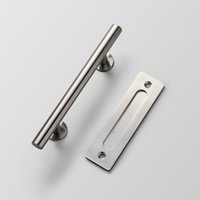 Moderner Edelstahl-Scheunentorgriff - 30 cm von DoSurprise